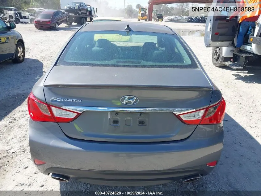 2014 Hyundai Sonata Se VIN: 5NPEC4AC4EH868588 Lot: 40724528