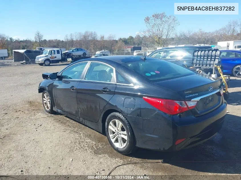 2014 Hyundai Sonata Gls VIN: 5NPEB4AC8EH837282 Lot: 40730558