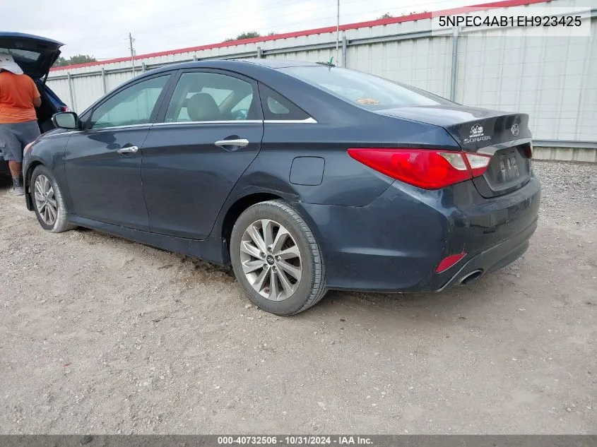 2014 Hyundai Sonata Limited 2.0T VIN: 5NPEC4AB1EH923425 Lot: 40732506