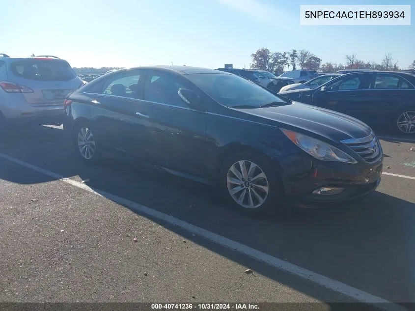 2014 Hyundai Sonata Limited VIN: 5NPEC4AC1EH893934 Lot: 40741236