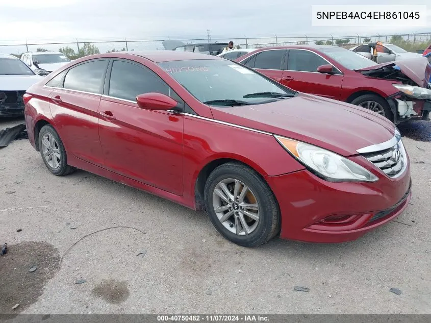 2014 Hyundai Sonata Gls VIN: 5NPEB4AC4EH861045 Lot: 40750482