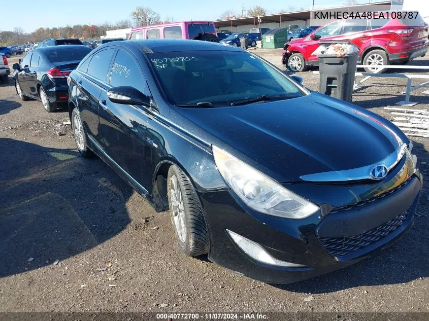 2014 Hyundai Sonata Hybrid Limited VIN: KMHEC4A48EA108787 Lot: 40772700