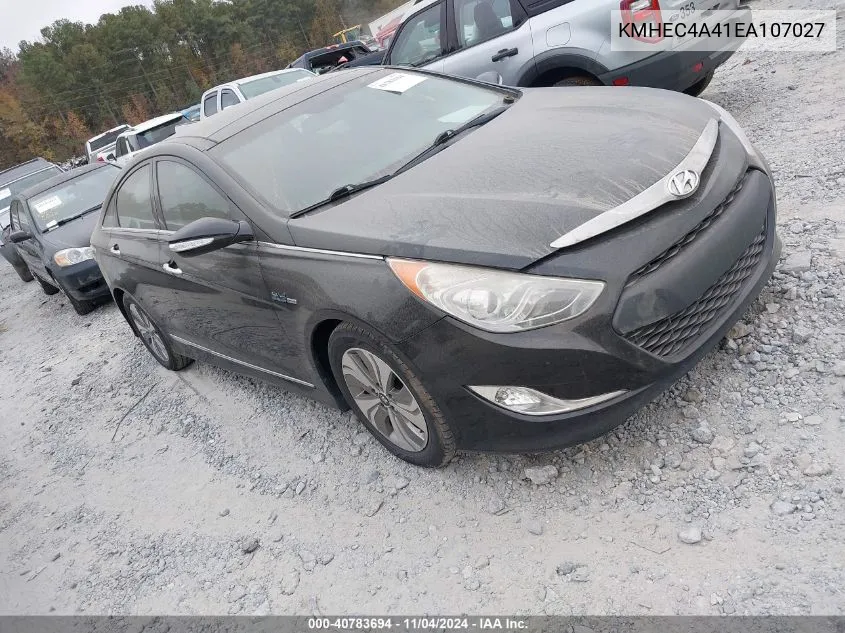 2014 Hyundai Sonata Hybrid Limited VIN: KMHEC4A41EA107027 Lot: 40783694