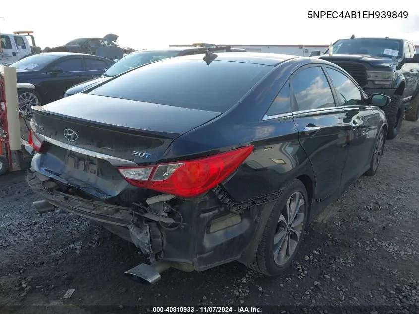 2014 Hyundai Sonata Se 2.0T VIN: 5NPEC4AB1EH939849 Lot: 40810933