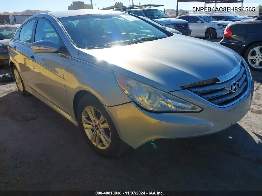 2014 Hyundai Sonata Gls VIN: 5NPEB4AC8EH894565 Lot: 40813838