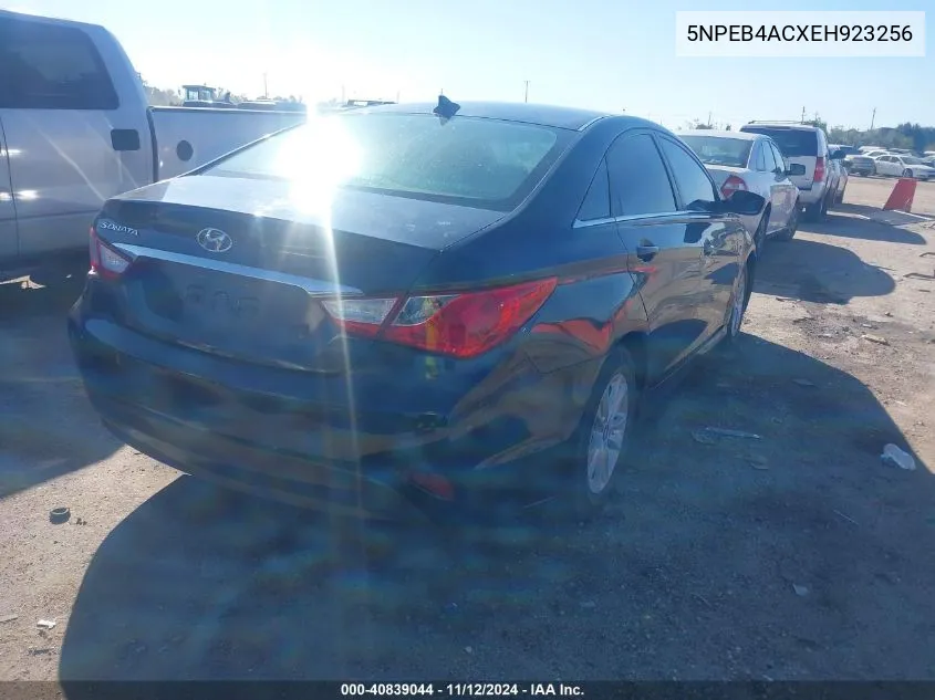 2014 Hyundai Sonata Gls VIN: 5NPEB4ACXEH923256 Lot: 40839044