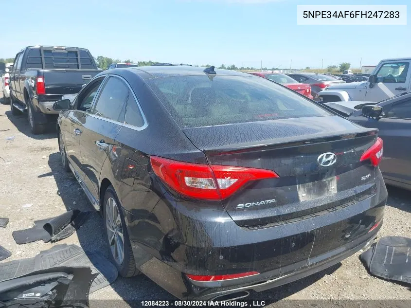 5NPE34AF6FH247283 2015 Hyundai Sonata Sport Tech