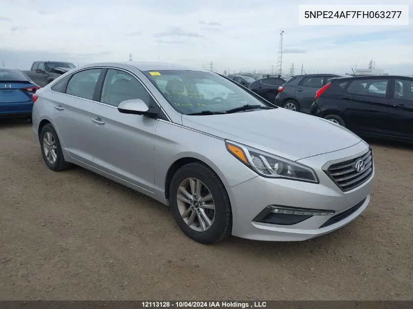 2015 Hyundai Sonata Se VIN: 5NPE24AF7FH063277 Lot: 12113128