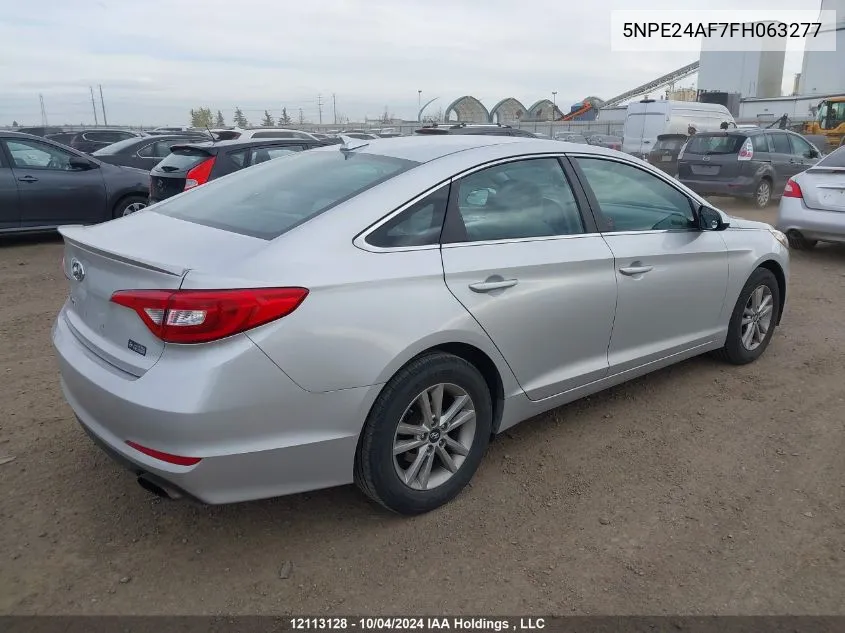 2015 Hyundai Sonata Se VIN: 5NPE24AF7FH063277 Lot: 12113128