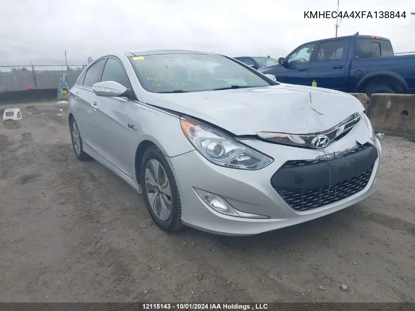 KMHEC4A4XFA138844 2015 Hyundai Sonata Hybrid/Limited