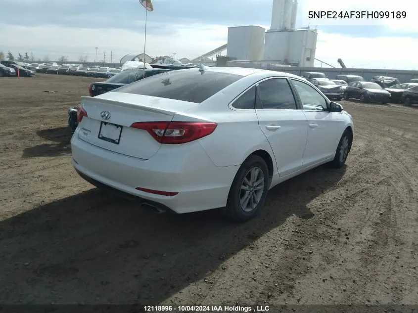 5NPE24AF3FH099189 2015 Hyundai Sonata Gl