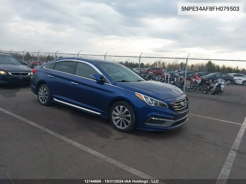 2015 Hyundai Sonata Sport VIN: 5NPE34AF8FH079503 Lot: 12144665