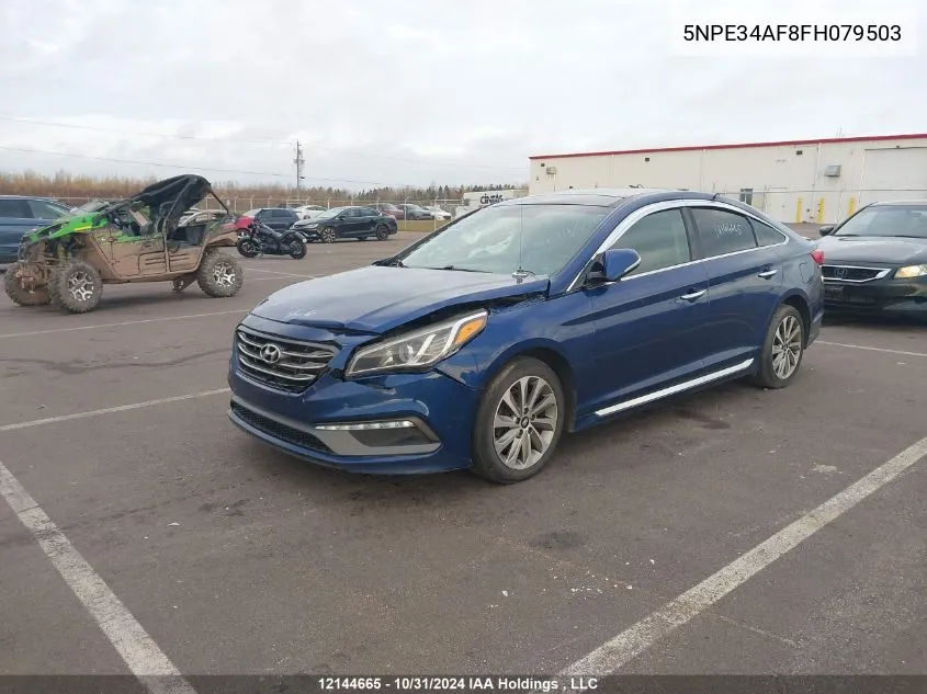 2015 Hyundai Sonata Sport VIN: 5NPE34AF8FH079503 Lot: 12144665