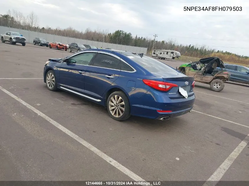 2015 Hyundai Sonata Sport VIN: 5NPE34AF8FH079503 Lot: 12144665