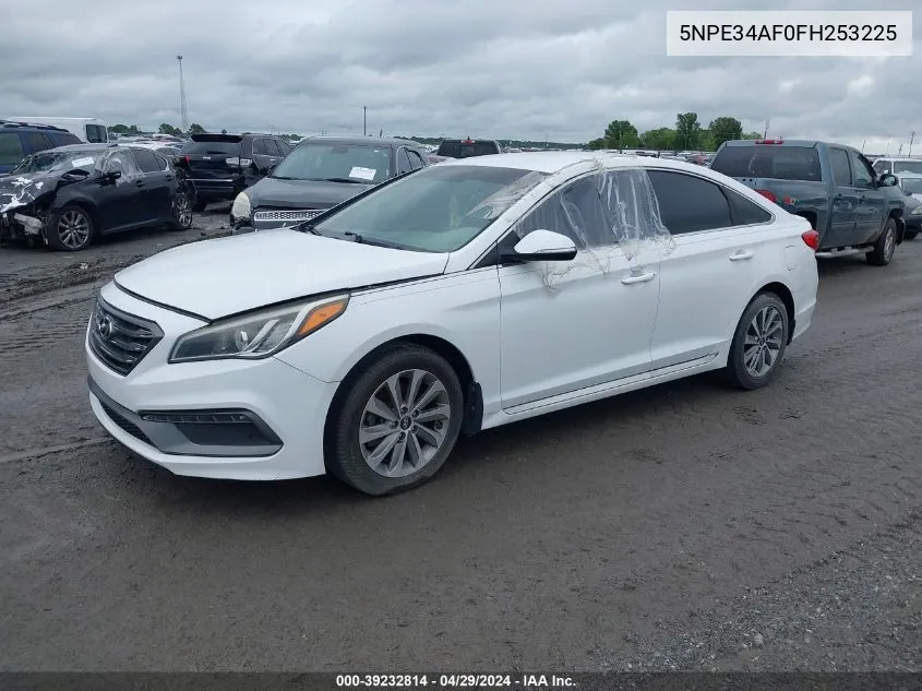 5NPE34AF0FH253225 2015 Hyundai Sonata Sport