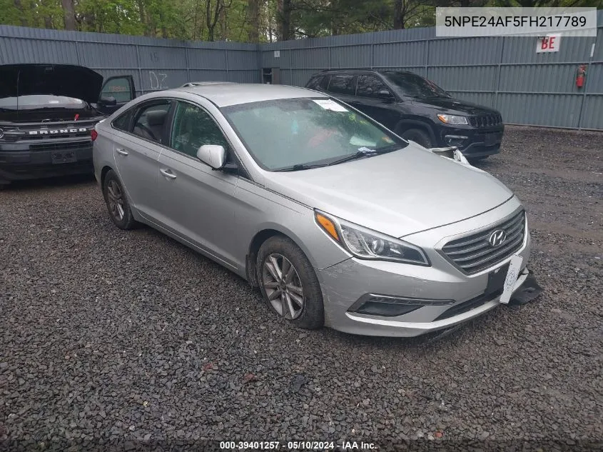 5NPE24AF5FH217789 2015 Hyundai Sonata Se