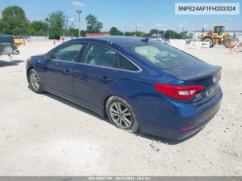 5NPE24AF1FH203324 2015 Hyundai Sonata Se