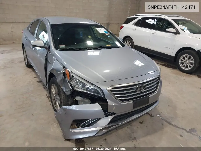 2015 Hyundai Sonata Se VIN: 5NPE24AF4FH142471 Lot: 39497657