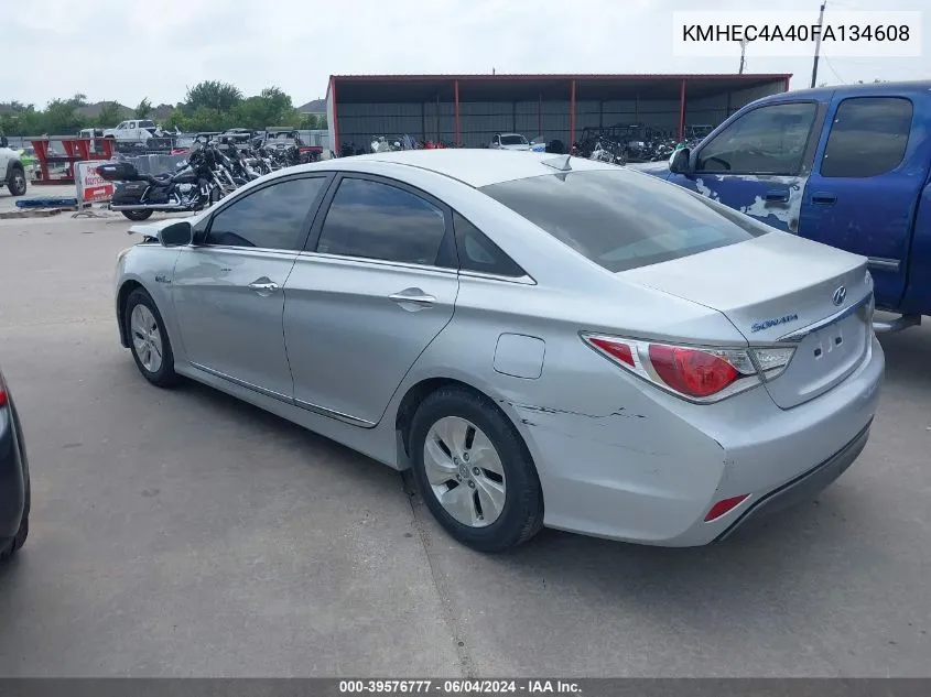 2015 Hyundai Sonata Hybrid VIN: KMHEC4A40FA134608 Lot: 39576777