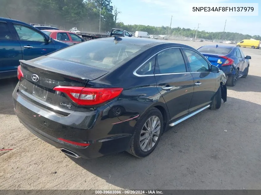 5NPE34AF8FH137979 2015 Hyundai Sonata Limited