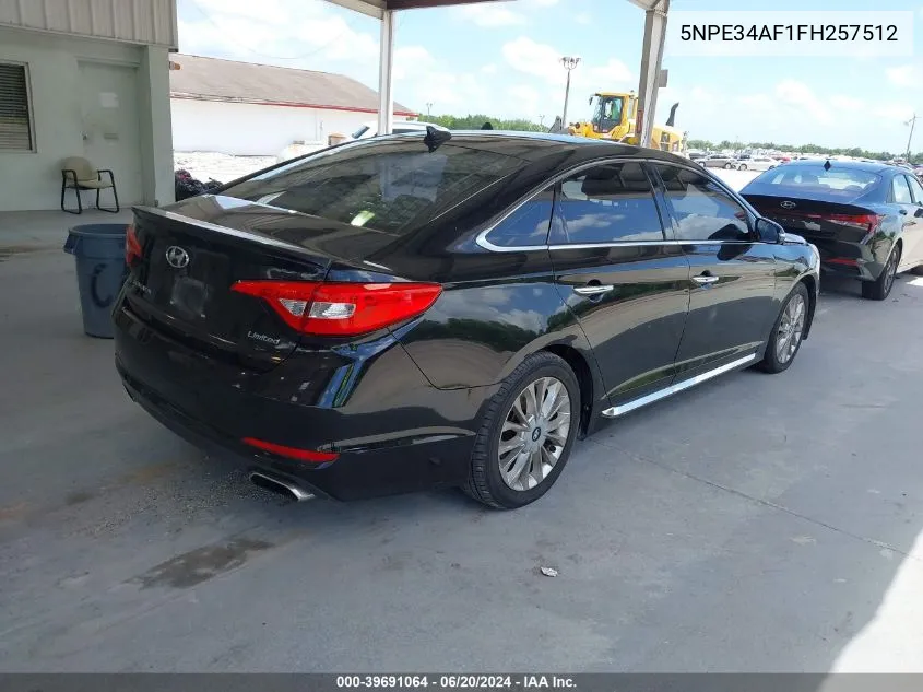 5NPE34AF1FH257512 2015 Hyundai Sonata Limited