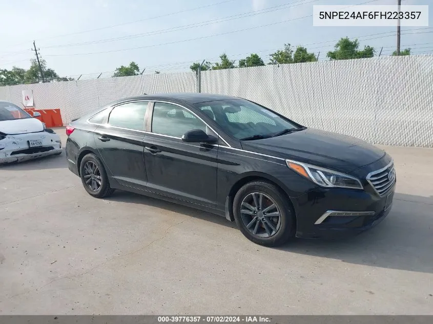 5NPE24AF6FH223357 2015 Hyundai Sonata Se