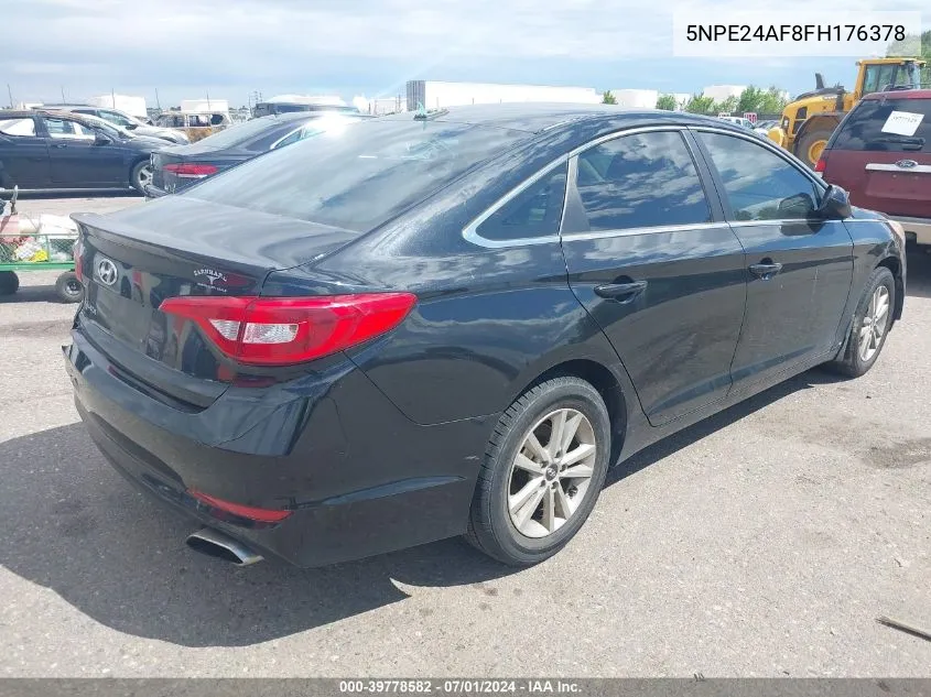 5NPE24AF8FH176378 2015 Hyundai Sonata Se