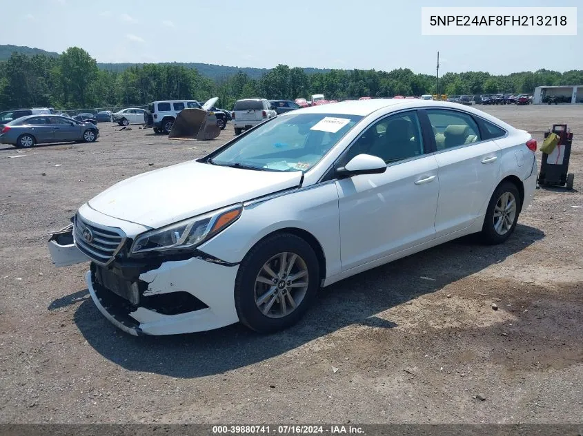 5NPE24AF8FH213218 2015 Hyundai Sonata Se