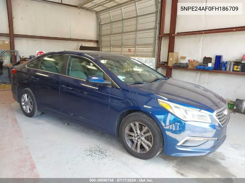 5NPE24AF0FH186709 2015 Hyundai Sonata Se