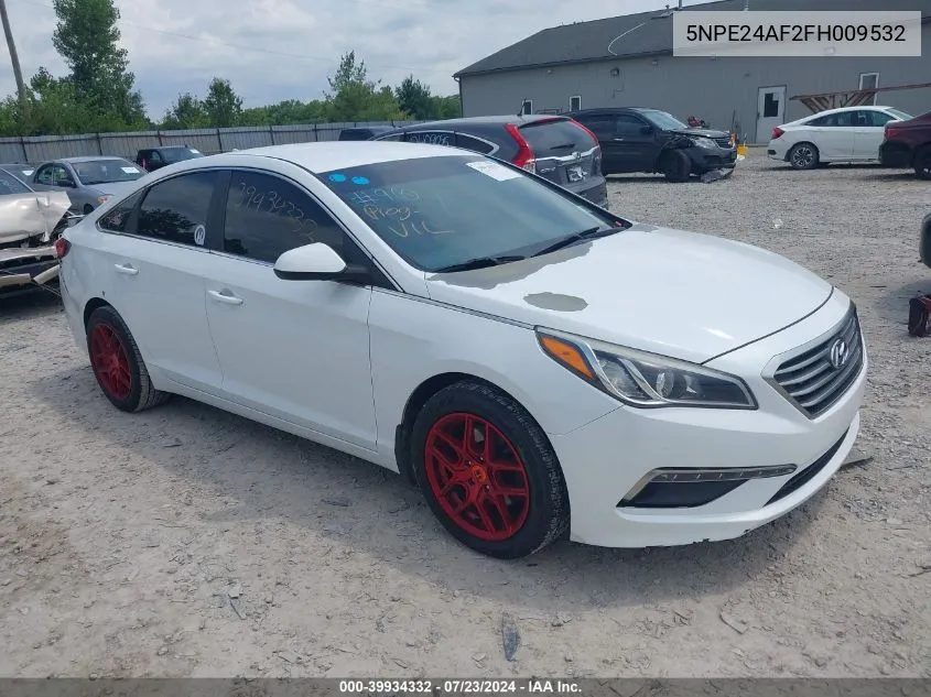 5NPE24AF2FH009532 2015 Hyundai Sonata Se