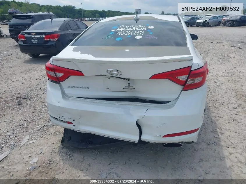 5NPE24AF2FH009532 2015 Hyundai Sonata Se