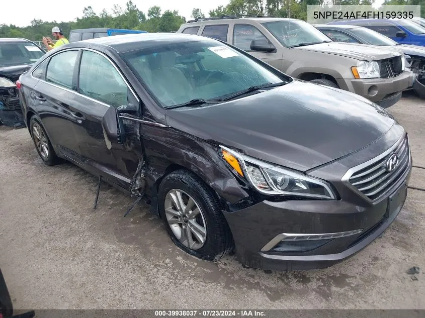 2015 Hyundai Sonata Se VIN: 5NPE24AF4FH159335 Lot: 39938037