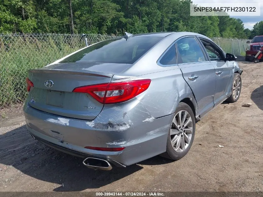 5NPE34AF7FH230122 2015 Hyundai Sonata Sport