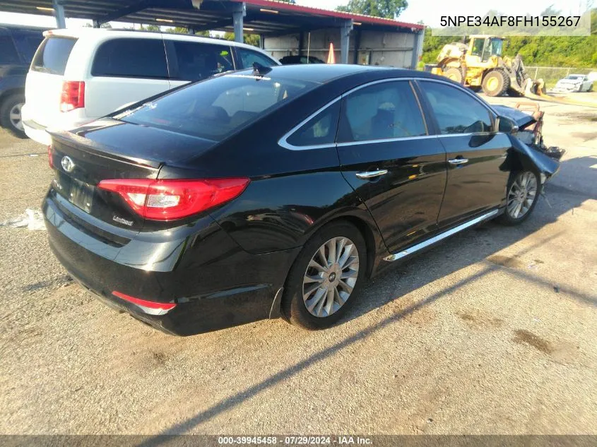 5NPE34AF8FH155267 2015 Hyundai Sonata Limited