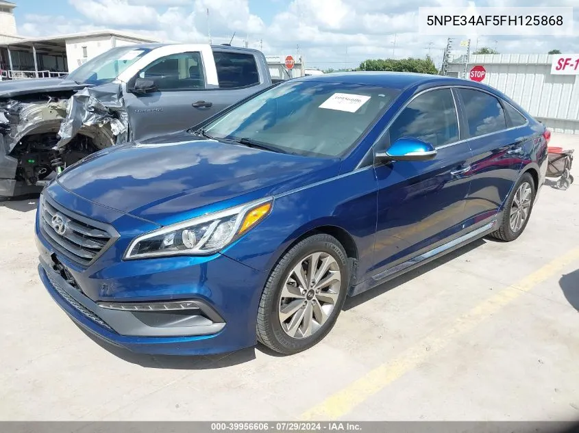 5NPE34AF5FH125868 2015 Hyundai Sonata Sport