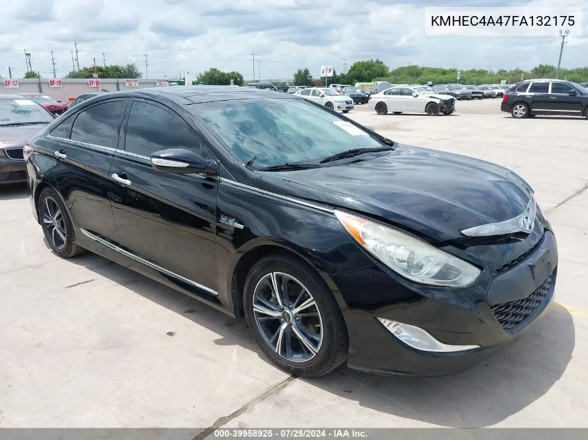 2015 Hyundai Sonata Hybrid Limited VIN: KMHEC4A47FA132175 Lot: 39958925