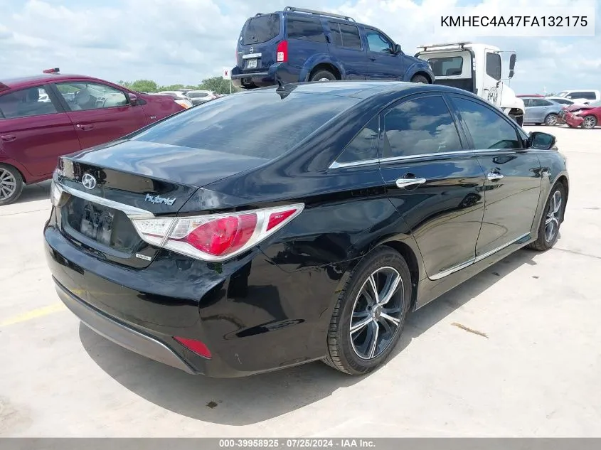 2015 Hyundai Sonata Hybrid Limited VIN: KMHEC4A47FA132175 Lot: 39958925