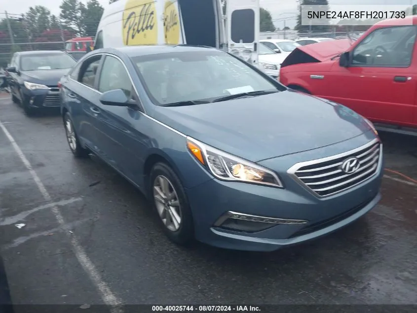 2015 Hyundai Sonata Se VIN: 5NPE24AF8FH201733 Lot: 40025744