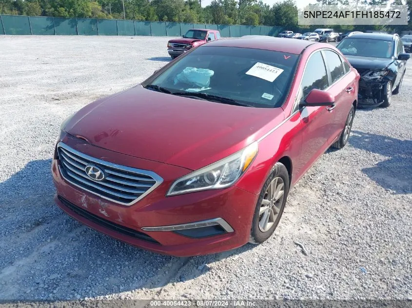 5NPE24AF1FH185472 2015 Hyundai Sonata Se