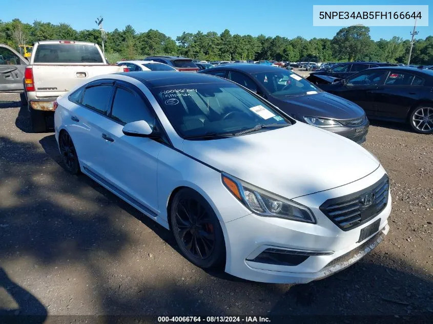 2015 Hyundai Sonata Limited 2.0T VIN: 5NPE34AB5FH166644 Lot: 40066764