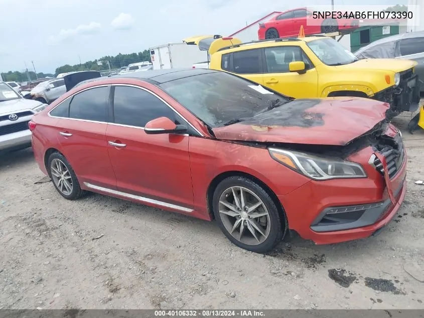 5NPE34AB6FH073390 2015 Hyundai Sonata Sport 2.0T