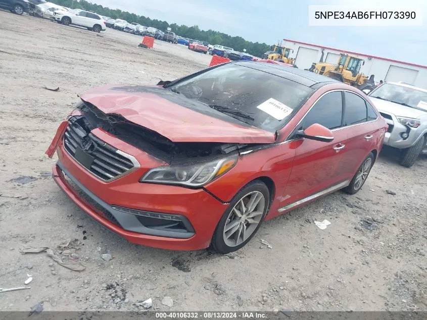 5NPE34AB6FH073390 2015 Hyundai Sonata Sport 2.0T