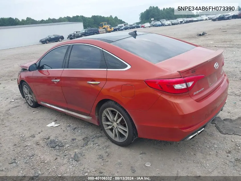 5NPE34AB6FH073390 2015 Hyundai Sonata Sport 2.0T