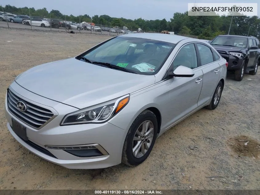 2015 Hyundai Sonata Se VIN: 5NPE24AF3FH159052 Lot: 40119130