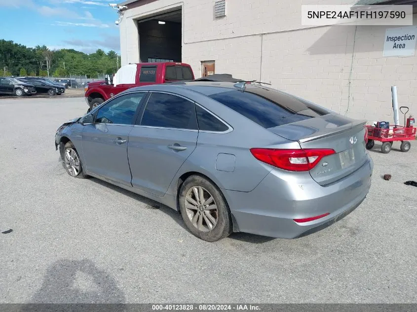 5NPE24AF1FH197590 2015 Hyundai Sonata Se