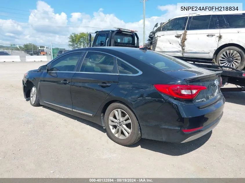 5NPE24AF0FH218834 2015 Hyundai Sonata Se