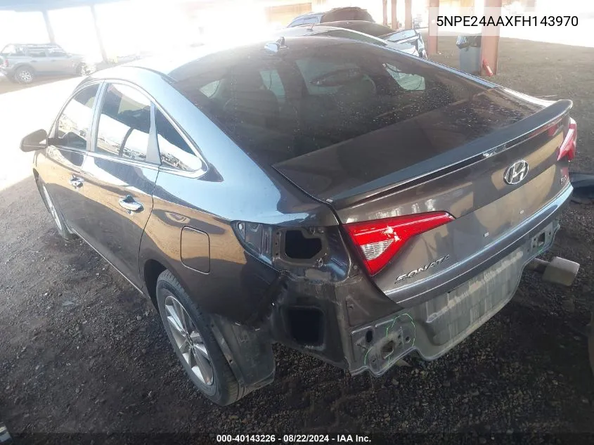 5NPE24AAXFH143970 2015 Hyundai Sonata Eco