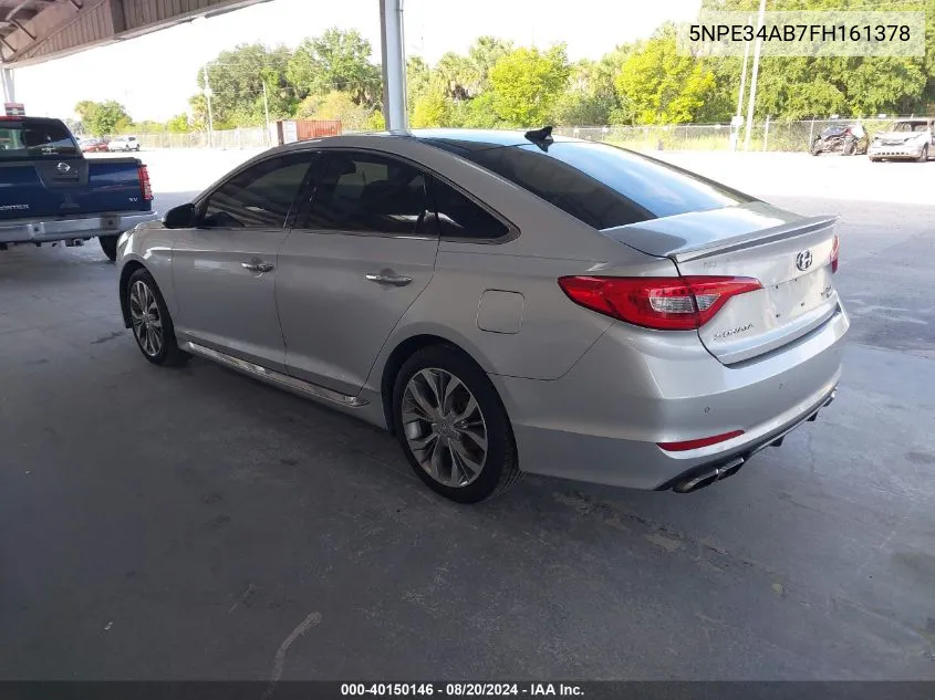 5NPE34AB7FH161378 2015 Hyundai Sonata Limited 2.0T