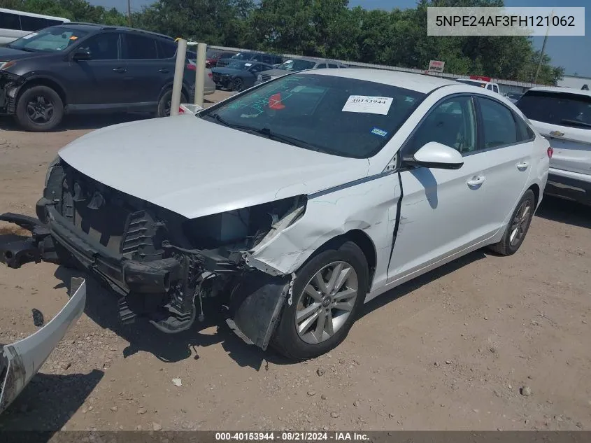 5NPE24AF3FH121062 2015 Hyundai Sonata Se