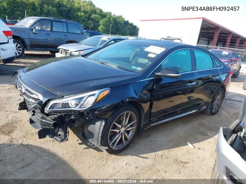 5NPE34AB8FH092457 2015 Hyundai Sonata Sport/Limited